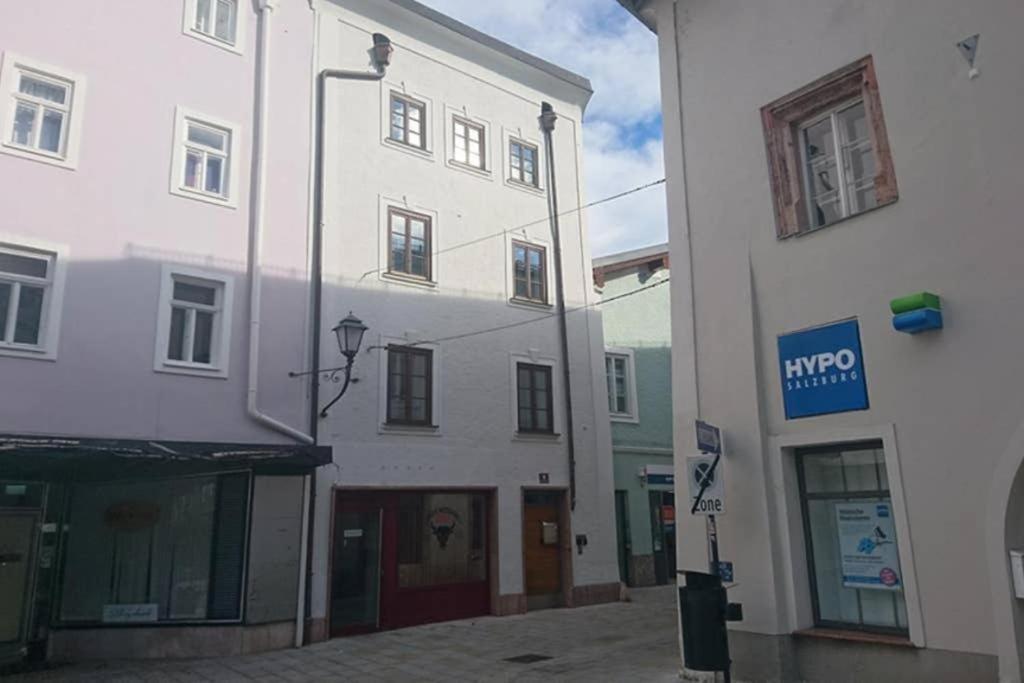 Stadtwohnung Franz Bis 6 Personen Hallein Bei Salzburg Exterior foto